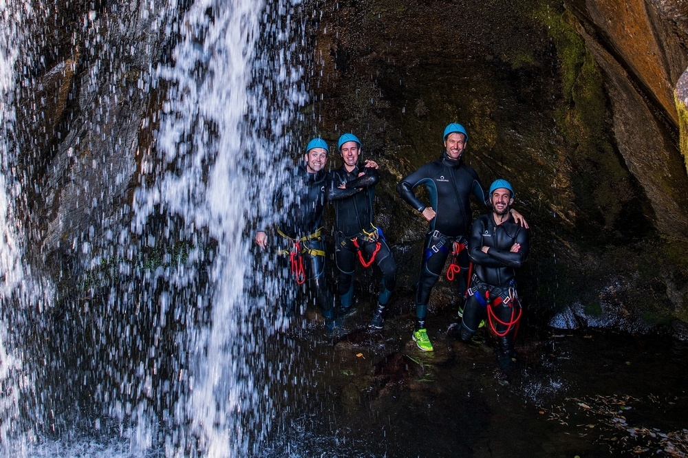Canyoning Cevennes Groupe